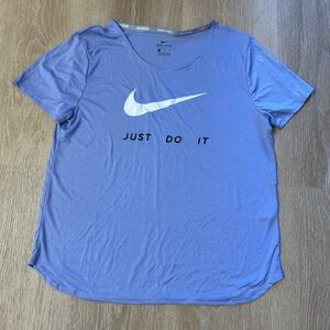 NIKE Dri Fit Lavender Shirt